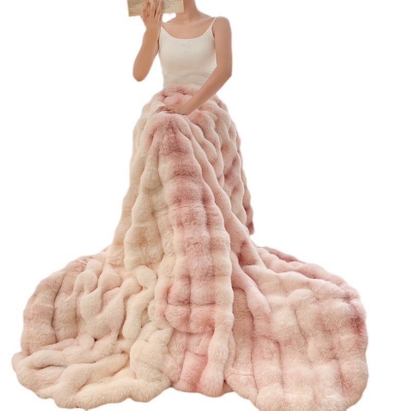 Premium Rabbit Velvet Blanket – Warmth Meets Luxury