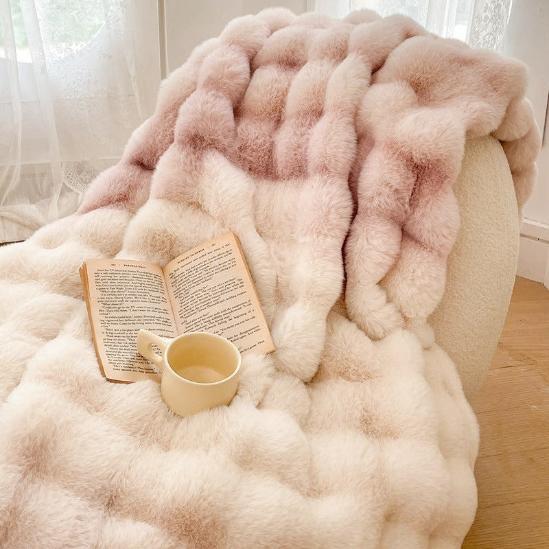 Premium Rabbit Velvet Blanket – Warmth Meets Luxury